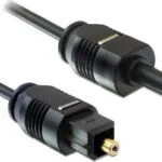 DeLock Optical Audio Cable TOS male - mini TOS male Μαύρο 2m (82876)