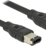 DeLock FireWire Cable 6-pin male - 6-pin male 3m (82575)