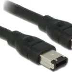 DeLock FireWire Cable 6-pin male - 6-pin male 2m (82574)