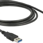 DeLock Regular USB 3.0 to micro USB Cable Μαύρο 3m (83599)