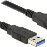 DeLock USB 3.0 Cable USB-A male - USB-A male 3m (85063)