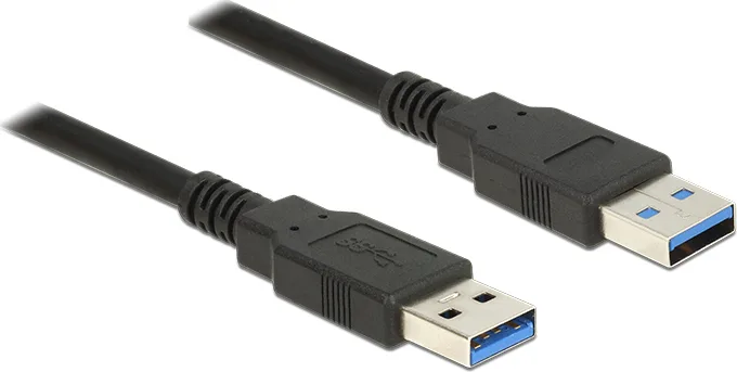 DeLock USB 3.0 Cable USB-A male - USB-A male 3m (85063) - Image 1