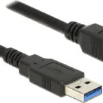 DeLock USB 3.0 Cable USB-A male - USB-B male 1.5m (85067)