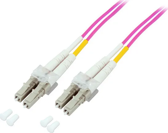 EFB Καλώδιο Οπτικής Ίνας LC-LC 3m Ροζ O0319.3 - Image 1