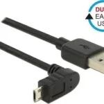 DeLock Regular USB 2.0 to micro USB Cable Μαύρο 3m 83857 1τμχ
