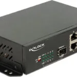 DeLock Gigabit Ethernet Switch 8 Port + 1 SFP Unmanaged L2 Switch με 8 Θύρες Gigabit (1Gbps) Ethernet και 1 SFP Θύρα