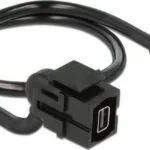DeLock Cable DisplayPort male - DisplayPort female 0.50m Μαύρο (86374)