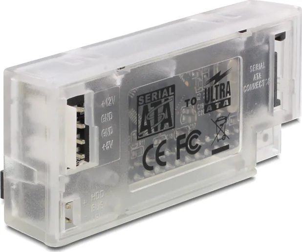 20170407152612_delock_converter_ide_to_sata_61719.jpeg DeLock Converter IDE to SATA Converter Μαύρο 61719 - Image 1