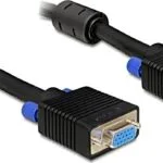 DeLock Cable VGA male - VGA female Μαύρο 3m 82565
