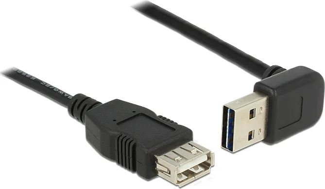 DeLock USB 2.0 Cable USB-A male - USB-A female 1m (83547) - Image 1