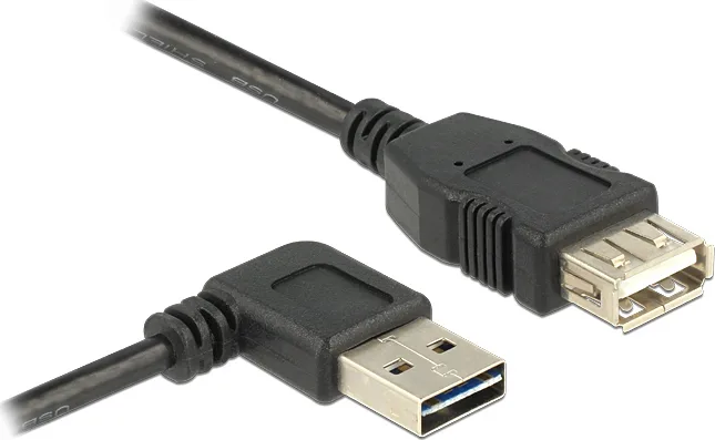 DeLock USB 2.0 Cable USB-A male - USB-A female 1m (83551) - Image 1
