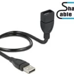 DeLock Μετατροπέας USB-A male σε USB-A female 1τμχ 83499