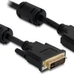 DeLock Cable DVI-I male - DVI-I female 3m Μαύρο (83108)