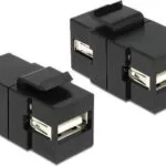 DeLock Μετατροπέας USB-A female σε USB-A female 1τμχ 86367