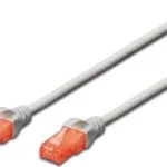 Digitus U/UTP Cat.6 (Gigabit) Καλώδιο Δικτύου Ethernet 3m Γκρι DK-1617-030