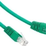 Cablexpert U/UTP Cat.6 (Gigabit) Καλώδιο Δικτύου Ethernet 0.25m Πράσινο PP6U-0.25M/G