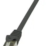 LogiLink F/UTP Cat.6 (Gigabit) Καλώδιο Δικτύου Ethernet 7.5m Μαύρο CP2083S
