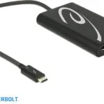 DeLock Thunderbolt 3 male - 2x DisplayPort female (62708)