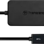 Transcend HUB2 Hub 4 Θυρών USB 3.0 με σύνδεση USB-A TS-HUB2K