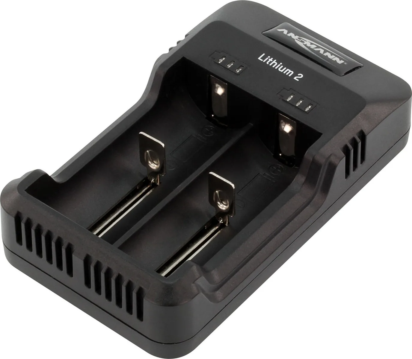 20171027104459_ansmann_lithium_2.jpeg Ansmann Lithium 2 USB Φορτιστής 2 Μπαταριών Li-ion/Ni-MH Μεγέθους AA/AAA/18650 - Image 1