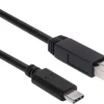 Club3D USB 3.1 Cable USB-C male - USB-B Μαύρο 1m CAC-1524