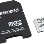 Transcend High Endurance microSDHC 32GB Class 10 High Speed 21MB/s με αντάπτορα