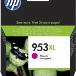 HP 953XL Γνήσιο Μελάνι Εκτυπωτή InkJet Ματζέντα (F6U17AE)