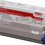 OKI 43872306 Γνήσιο Toner Laser Εκτυπωτή Ματζέντα 2000 Σελίδων