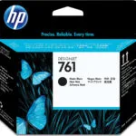 HP 761 Γνήσιο Πακέτο Μελανιών Εκτυπωτή InkJet Μαύρο (CH648A)