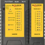 DeLock 86407 Tester Καλωδίων Δικτύου