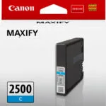 Canon PGI-2500 Γνήσιο Μελάνι Εκτυπωτή InkJet Κυανό (9301B001)
