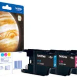 Brother LC1240 Γνήσιο Πακέτο 3 Μελανιών Εκτυπωτή InkJet Κίτρινο / Κυανό / Ματζέντα (LC-1240RBWBPDR)