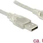 DeLock USB 2.0 Cable USB-A male - mini USB-B male 0.5m (83904)