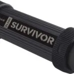 Corsair Flash Survivor Stealth 128GB USB 3.0 Stick Μαύρο