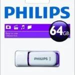 Philips Snow 64GB USB 2.0 Stick Μωβ