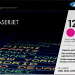 HP 124A Γνήσιο Toner Laser Εκτυπωτή Ματζέντα 2000 Σελίδων (Q6003A)
