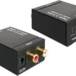 DeLock Μετατροπέας Coaxial / Toslink female σε RCA 2x female (62444)