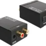 DeLock Μετατροπέας Coaxial / Toslink female σε RCA 2x female (62443)