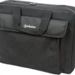 Manhattan London Τσάντα Ώμου / Χειρός για Laptop 15.6" σε Μαύρο χρώμα