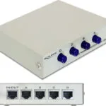 DeLock Ethernet Switch RJ45 10/100 Mb/s 4-Port manual Unmanaged L2 Switch με 4 Θύρες Ethernet