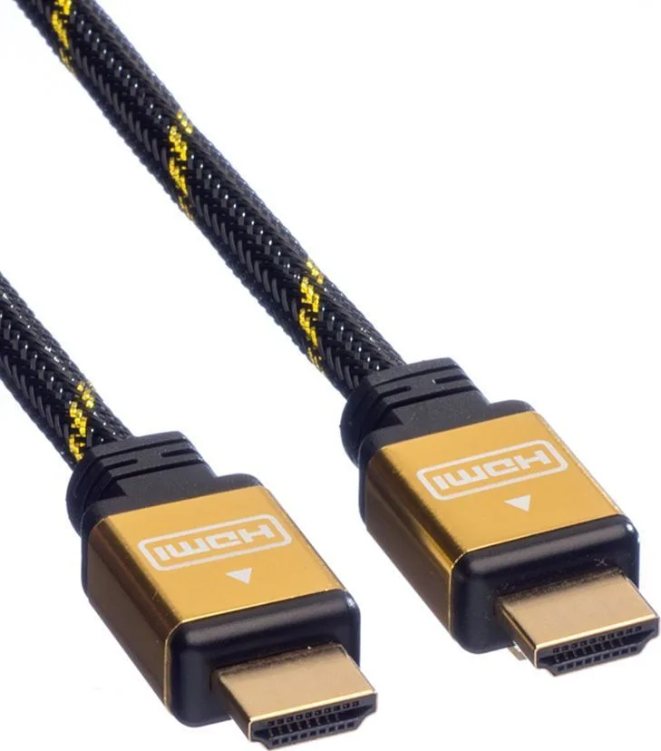 Roline HDMI 1.4 High Speed 1080p 120Hz Cable HDMI male - HDMI male 3m Μαύρο 11.04.5503-20 - Image 1