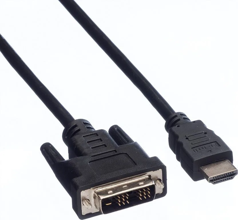 Value Cable DVI-D male - HDMI male 1m (11.99.5519) - Image 1
