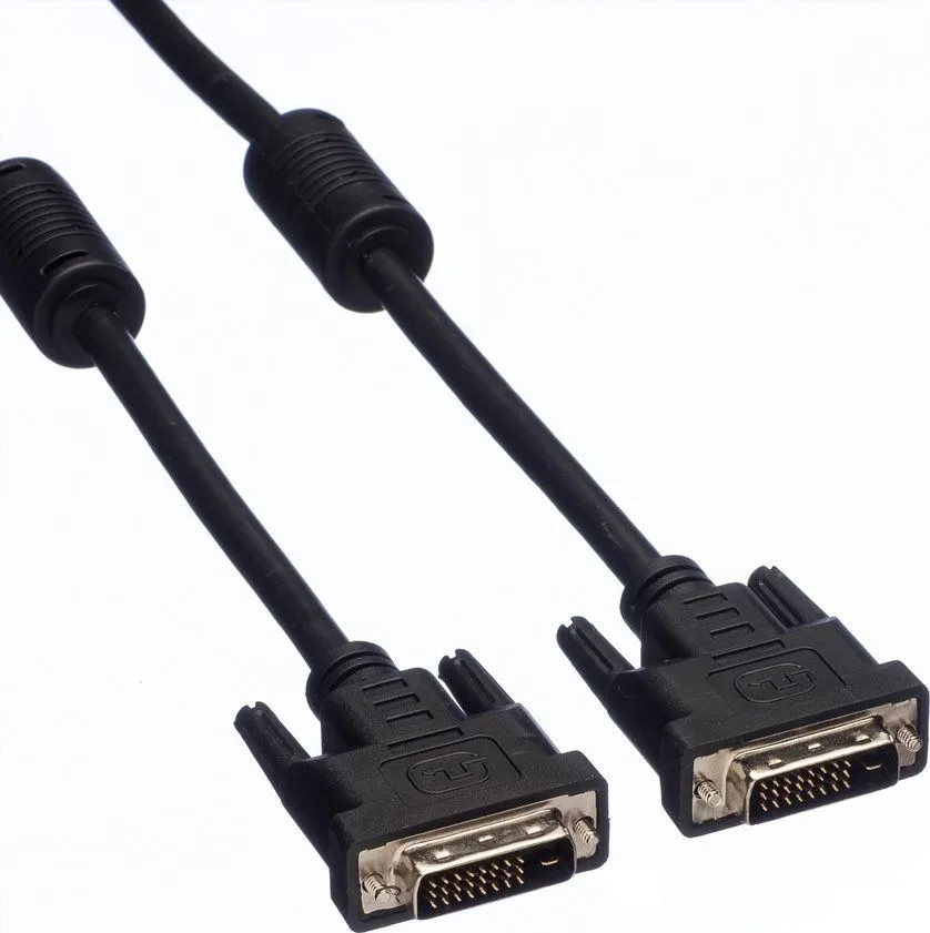 20180612135207_value_cable_dvi_d_male_dvi_d_male_1m_11_99_5521.jpeg Value Cable DVI-D male - DVI-D male 1m (11.99.5521) - Image 1