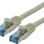 Roline S/FTP Cat.6a (Gigabit) Καλώδιο Δικτύου Ethernet 1.5m Γκρι 21.15.2804