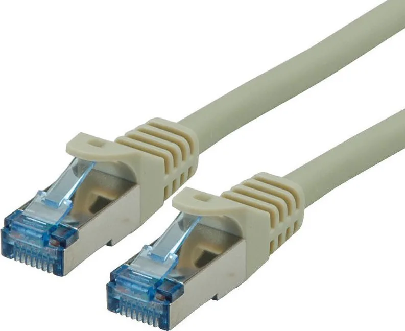 Roline S/FTP Cat.6a (Gigabit) Καλώδιο Δικτύου Ethernet 1.5m Γκρι 21.15.2804 - Image 1