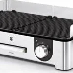 WMF Lono 04.1528.0011 Επιτραπέζια Ηλεκτρική Ψησταριά Σχάρας 2400W Ανοξείδωτη με Ρυθμιζόμενο Θερμοστάτη 50x28εκ. 04.1528.0011