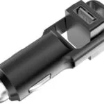 RealPower 2-Port Car Charger Slim Φορτιστής Αυτοκινήτου 4.8A με Θύρες: 2xUSB Μαύρο Χρώμα 219735