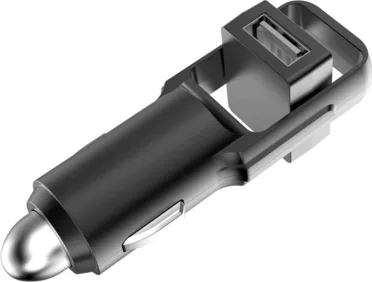 20181121154711_realpower_2_port_car_charger_slim.jpeg RealPower 2-Port Car Charger Slim Φορτιστής Αυτοκινήτου 4.8A με Θύρες: 2xUSB Μαύρο Χρώμα 219735 - Image 1