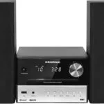 Grundig Ηχοσύστημα 2.0 CMS 3000 BT GLR7640 30W με CD Player και Bluetooth Μαύρο