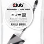Club3D Μετατροπέας mini DisplayPort male σε HDMI female 1τμχ CAC-2170